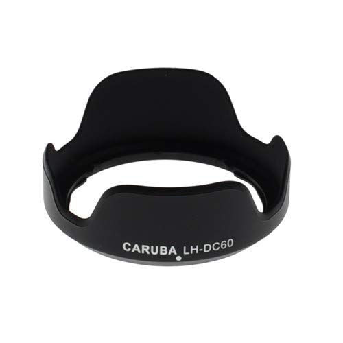 Caruba LH-DC60 Objektivdeckel für Canon Powershot SX30 is Canon PowerShot SX40 HS Canon PowerShot SX50 HS schwarz von Caruba