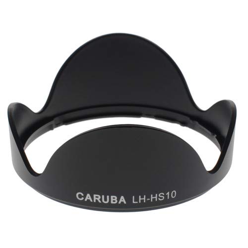 Caruba LH-HS10 Objektivdeckel (Petal, Fujifilm FinePix HS20EXR Fujifilm FinePix HS10 Fujifilm FinePix HS11, Schwarz) von Caruba