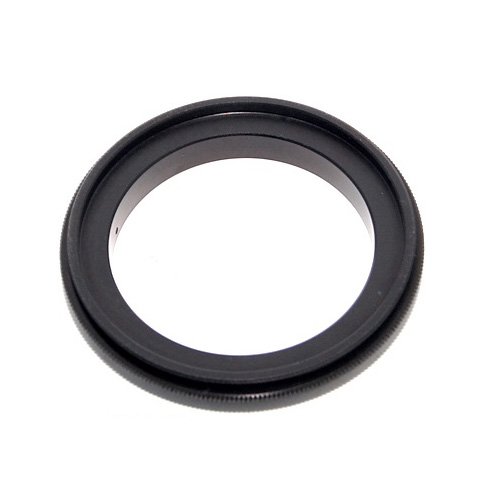 Caruba Reverse Ring Canon eos-52 mm Adapter eines Kamera-Ziele – Adapter eines Kamera-Ziele (schwarz, 5,2 cm) von Caruba