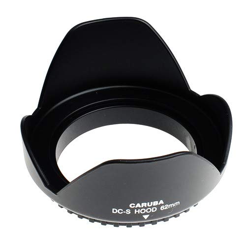 Caruba Wide 62 mm 6,2 cm schwarz – Objektivdeckel (6,2 cm, Petal, Universal, Schwarz) von Caruba