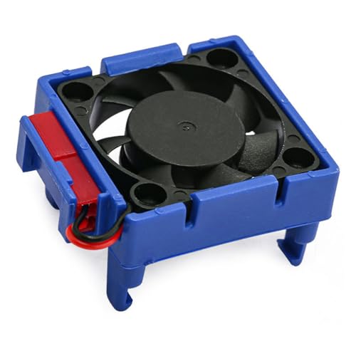 RC ESC Lüfter #3340 RC Ersatzteile für TRAXXAS VXL-3S Slash/Rally/Bandit/Stampede RC Car (blau) von Caruner
