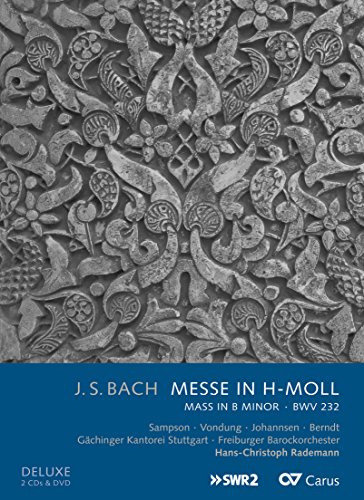 J.S.Bach: H-Moll Messe BWV 232 - Deluxe Version ( 2CDs + DVD ) von Carus