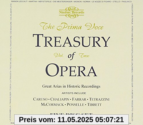 Prima Voce - Treasury Of Opera Vol. 2 Prima Voce - Treasury Of Opera Vol. 2 von Caruso