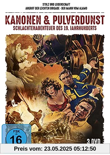 Kanonen & Pulverdunst - Schlachtenabenteuer des 19. Jahrhunderts [3 DVDs] von Cary Grant