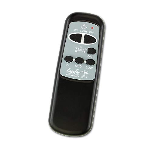 Fernbedienung für Deckenventilator CasaFan 85213, Schwarz, Weiß Fernbedienung für Deckenventilator CasaFan 85213, Schwarz, Weiß von CasaFan