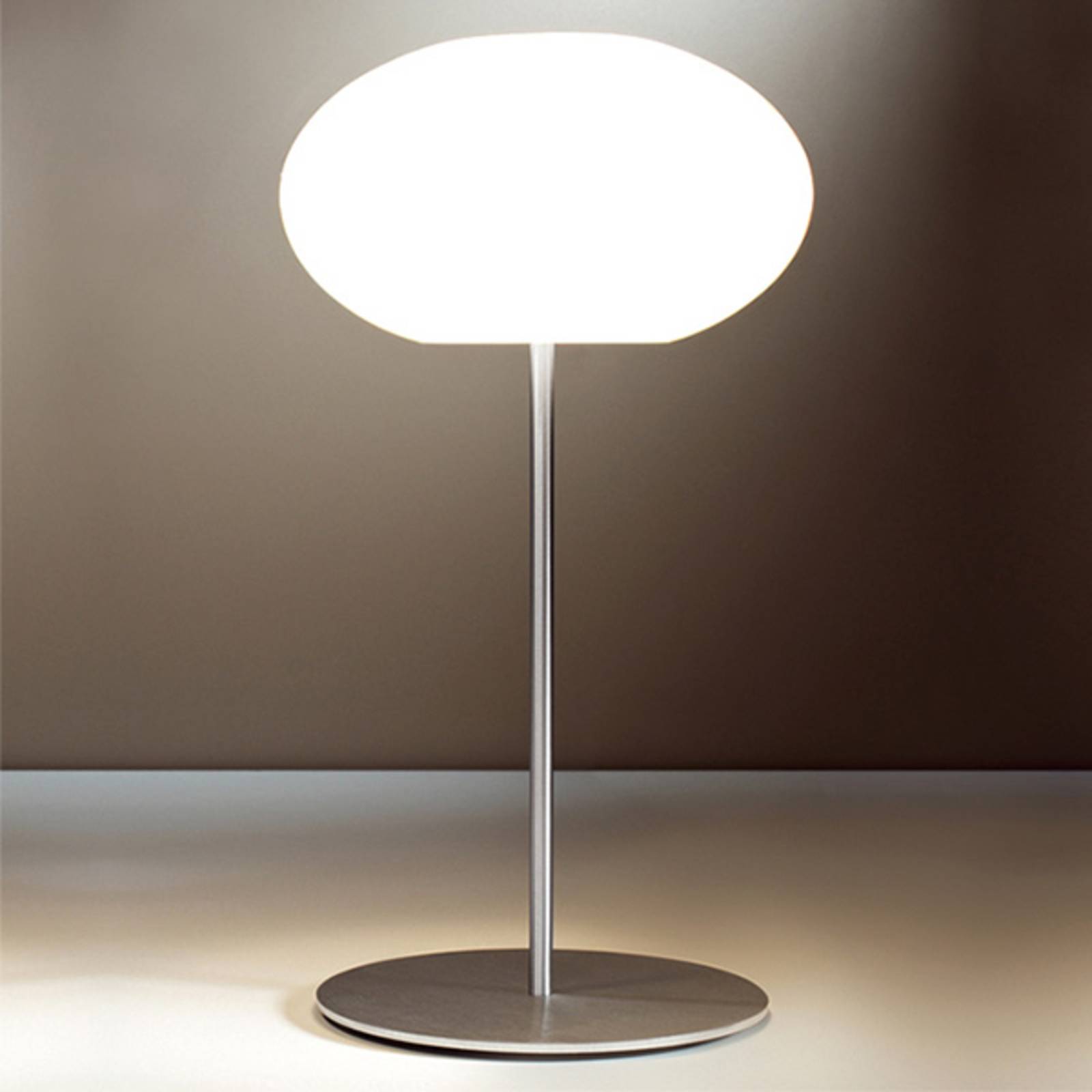 Casablanca Aih Tischleuchte, Ø 28cm weiß glänzend Casablanca Aih Tischleuchte, Ø 28cm weiß glänzend von Casablanca