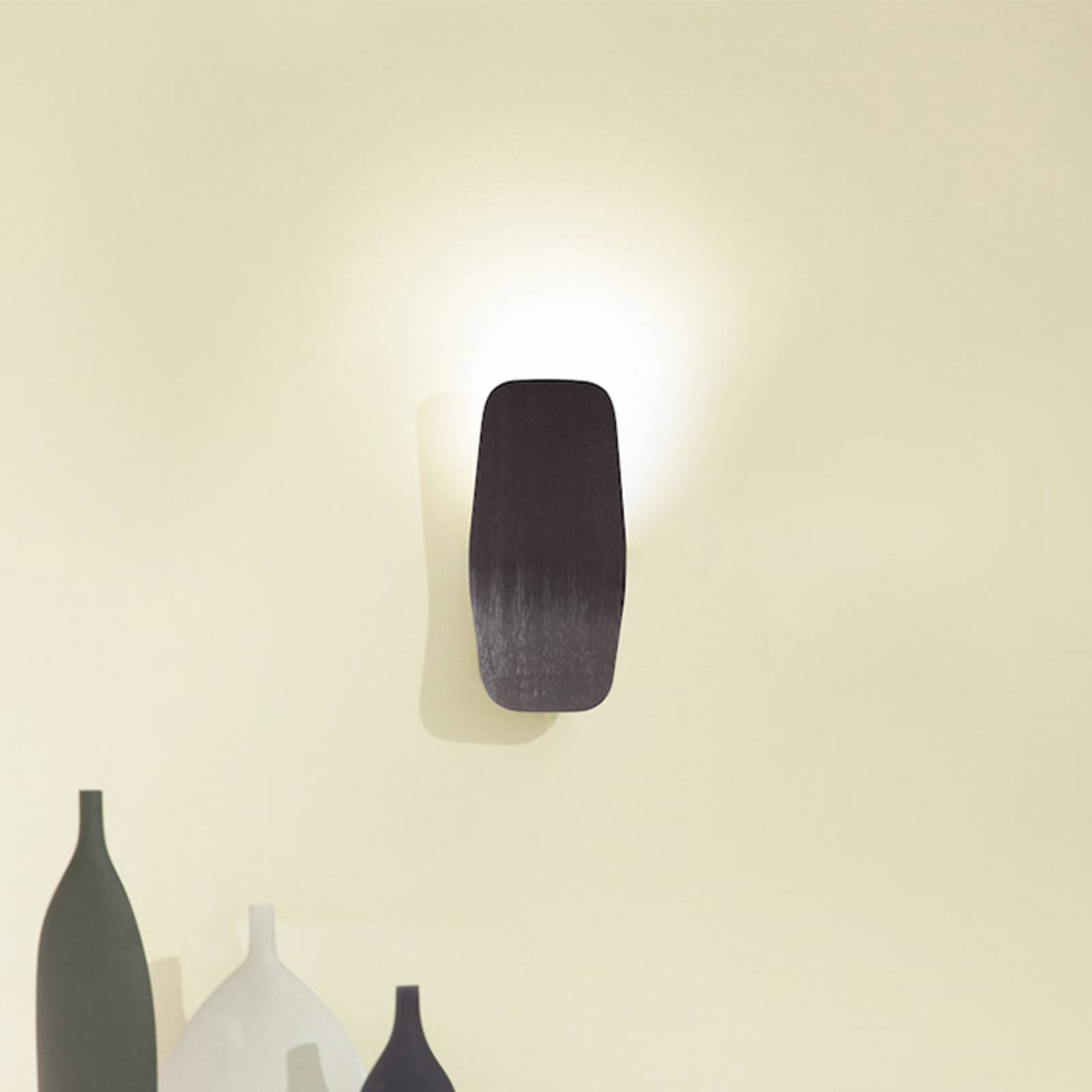 Casablanca Ashiya LED-Wandfluter, titanschwarz Casablanca Ashiya LED-Wandfluter, titanschwarz von Casablanca