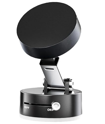 Casbomy Magnetische Handy-Autohalterung, 360° Drehbarer Klappbarer Vacuum Magnetic Suction Phone Holder, Vakuumglasspiegel-Adsorption Tragbare Handy-Autohalterungen für Alle Fahrzeugtypen Casbomy Magnetische Handy-Autohalterung, 360° Drehbarer Klappbarer Vacuum Magnetic Suction Phone Holder, Vakuumglasspiegel-Adsorption Tragbare Handy-Autohalterungen für Alle Fahrzeugtypen von Casbomy