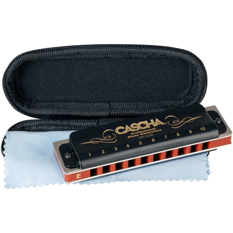 Cascha HH 2220 Professional Blues Harmonica in E von Cascha