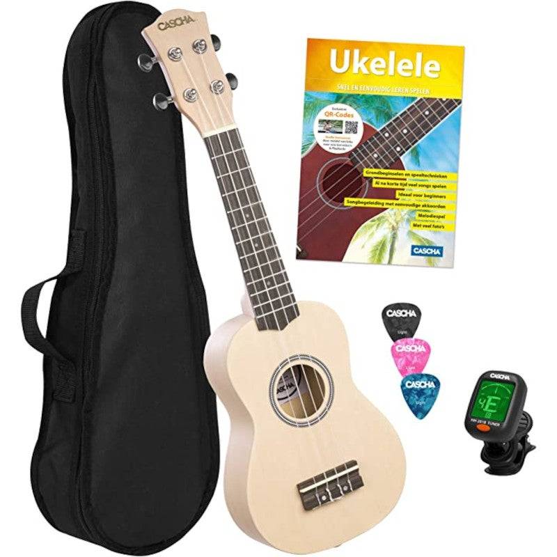 Cascha HH 3975 Laurel Soprano Ukulele Pack with Book von Cascha