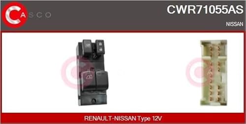 CASCO CWR71055AS Schalter Glasheber Renault Group von Casco