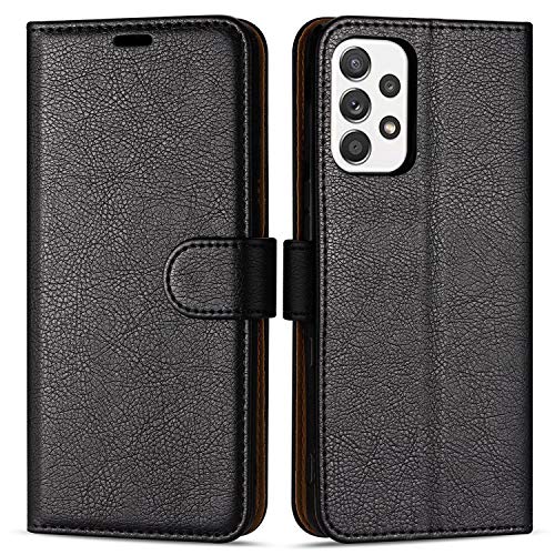 Case Collection Schutzhülle für Samsung Galaxy A52s 5G / A52 5G – Premium-Leder-Klapphülle | Magnetverschluss | Ständer | Geld- und Kartenhalter | kompatibel mit Samsung A52s Hülle Schwarz Case Collection Schutzhülle für Samsung Galaxy A52s 5G / A52 5G – Premium-Leder-Klapphülle | Magnetverschluss | Ständer | Geld- und Kartenhalter | kompatibel mit Samsung A52s Hülle Schwarz von Case Collection