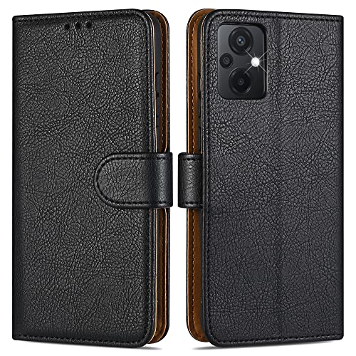 Case Collection für Motorola Edge 30 Neo Hülle - Leder Handyhülle mit Kartenfächern [RFID-Blockierung] Stoßfest [Ständer] Handy Schutzhülle für Motorola Edge 30 Neo Hülle von Case Collection