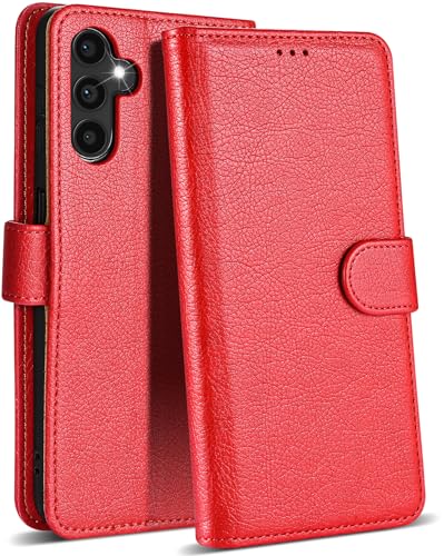 Case Collection für Samsung Galaxy A05s Hülle - Premium Qualität Leder Handyhülle | RFID-Technologie | Klappständer | Geld und Kartenhalter Hüllen | Kompatibel mit Samsung A05s Hülle von Case Collection