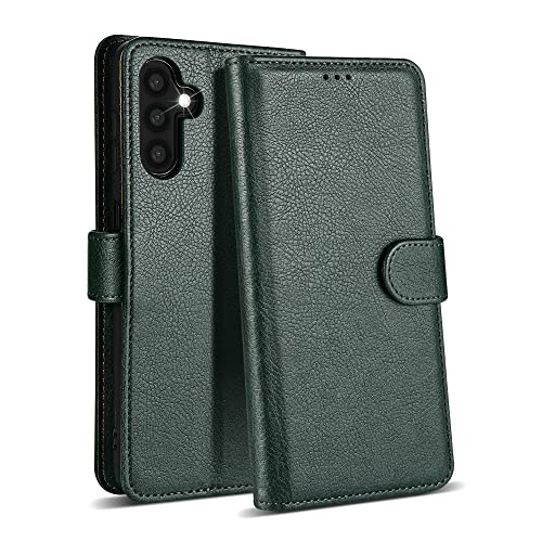 Case Collection für Samsung Galaxy A14 5G Hülle - Premium Qualität Leder Handyhülle | RFID-Technologie | Klappständer | Geld und Kartenhalter Hüllen | Kompatibel mit Samsung A14 5G Hülle von Case Collection