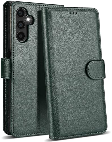Case Collection für Samsung Galaxy A25 5G Hülle - Premium Qualität Leder Handyhülle | RFID-Technologie | Klappständer | Geld und Kartenhalter Hüllen | Kompatibel mit Samsung A25 5G Hülle von Case Collection