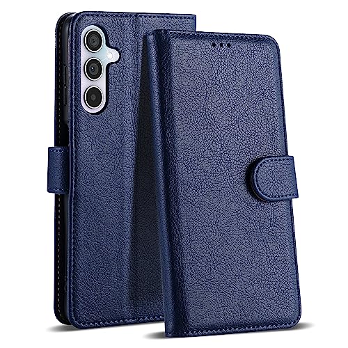 Case Collection für Samsung Galaxy M54 Hülle - Premium Qualität Leder Handyhülle | RFID-Technologie | Klappständer | Geld und Kartenhalter Hüllen | Kompatibel mit Samsung M54 Hülle von Case Collection