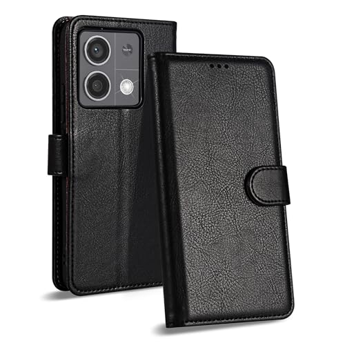 Case Collection für Xiaomi Redmi Note 13 5G Hülle - Premium Qualität Leder Handyhülle | RFID-Technologie | Klappständer | Geld und Kartenhalter Hüllen | Kompatibel mit Xiaomi Note 13 5G Hülle von Case Collection