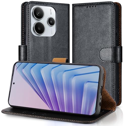 Case Collection für Xiaomi Redmi Note 14 5G Hülle - Leder Handyhülle mit Kartenfächern [RFID-Blockierung] Stoßfest [Ständer] Handy Schutzhülle für Redmi Note 14 5G Hülle von Case Collection
