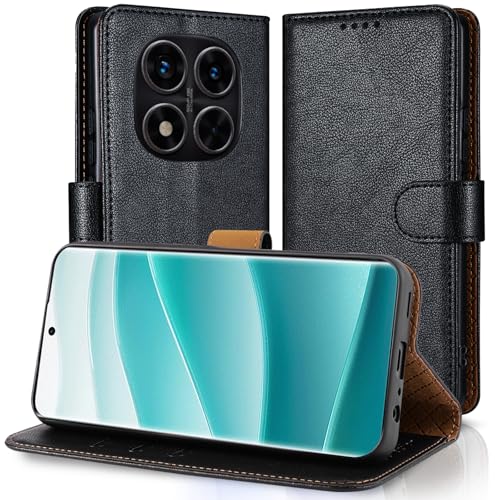 Case Collection für Xiaomi Redmi Note 14 Pro 5G / Note 14 Pro+ 5G Hülle - Leder Handyhülle mit Kartenfächern [RFID-Blockierung] Stoßfest [Ständer] Handy Schutzhülle von Case Collection