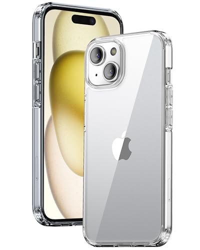 Case Collection für iPhone 15 6,1-Zoll, Nicht Vergilbende Hybrid Hüllen | Weiche TPU und Harte PC stoßfeste Handyhüllen - Kompatibel mit iPhone 15 Hülle von Case Collection