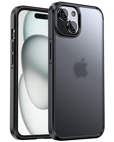 Case Collection für iPhone 15 6,1-Zoll, Nicht Vergilbende Hybrid Hüllen | Weiche TPU und Harte PC stoßfeste Handyhüllen - Kompatibel mit iPhone 15 Hülle von Case Collection