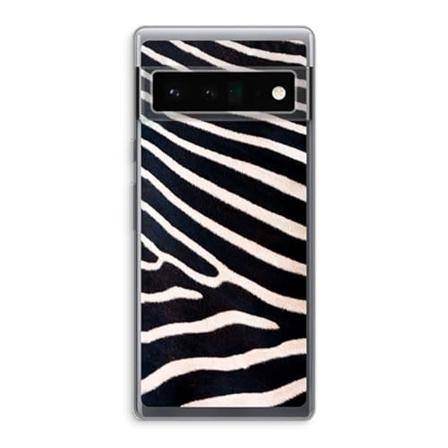 Case Company.® - Google Pixel 6 Pro Handyhülle - Zebra - Silikon Handyhülle - Schutz für alle Seiten und Bildschirmrand von Case Company.