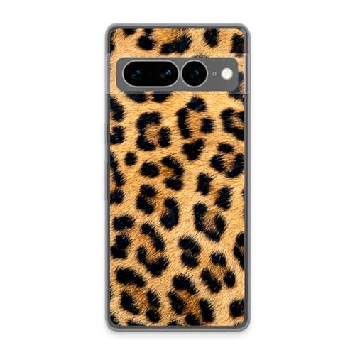 Case Company.® - Google Pixel 7 Pro Handyhülle - Leopard - Silikon Handyhülle - Schutz für alle Seiten und Bildschirmrand von Case Company.