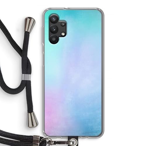 Case Company.® - Handykette für Samsung Galaxy A32 5G Handyhülle mit hochwertiger Kordel zum Umhängen - Pastellfarbener Nebel - Smartphone Crossbody - Schutz auf Allen Seiten und am Bildschirmrand von Case Company.