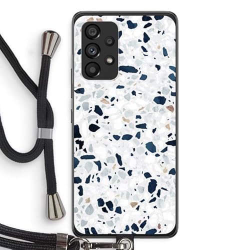 Case Company.® - Handykette fürSamsung Galaxy A53 5G Handyhülle mit hochwertiger Kordel zum Umhängen - Terrazzo N°1 - Smartphone Crossbody - Schutz auf Allen Seiten und am Bildschirmrand von Case Company.