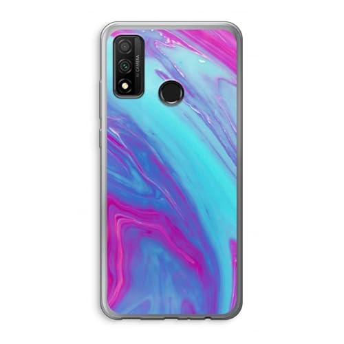 Case Company.® - Huawei P Smart (2020) Handyhülle - Bläulicher Regenbogen - Silikon Handyhülle - Schutz für alle Seiten und Bildschirmrand von Case Company.