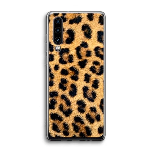 Case Company.® - Huawei P30 Handyhülle - Leopard - Silikon Handyhülle - Schutz für alle Seiten und Bildschirmrand von Case Company.