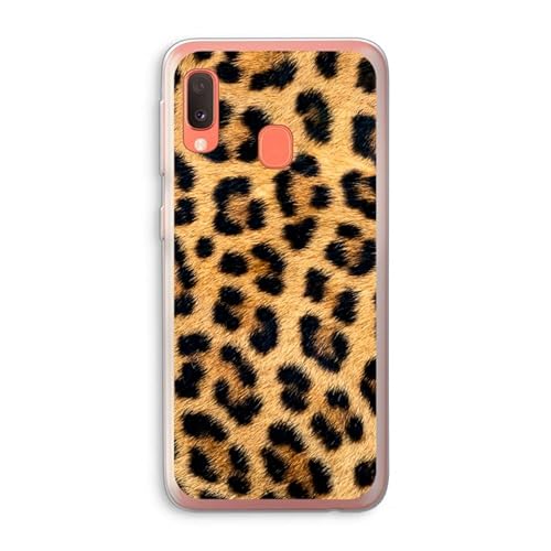 Case Company.® - Samsung Galaxy A20e Handyhülle - Leopard - Silikon Handyhülle - Schutz für alle Seiten und Bildschirmrand von Case Company.