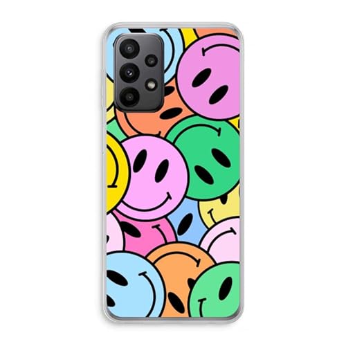 Case Company.® - Samsung Galaxy A23 Handyhülle - Smiley N°1 - Silikon Handyhülle - Schutz für alle Seiten und Bildschirmrand von Case Company.