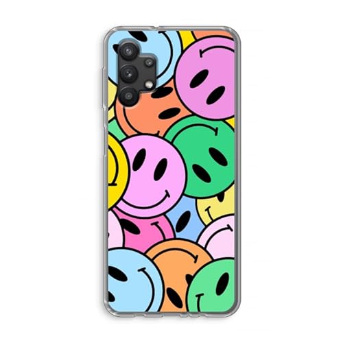 Case Company.® - Samsung Galaxy A32 5G Handyhülle - Smiley N°1 - Silikon Handyhülle - Schutz für alle Seiten und Bildschirmrand von Case Company.