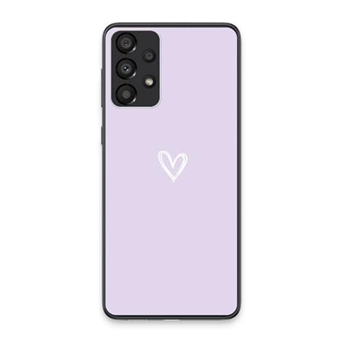 Case Company.® - Samsung Galaxy A33 5G Handyhülle - Kleines Herz violett - Silikon Handyhülle - Schutz für alle Seiten und Bildschirmrand von Case Company.