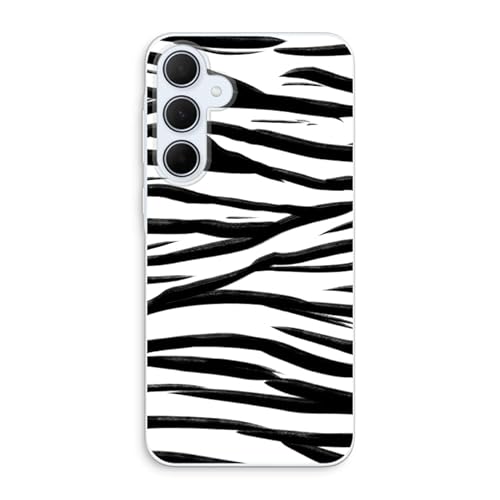 Case Company.® - Samsung Galaxy A35 Handyhülle - Zebra Pattern - Silikon Handyhülle - Schutz für alle Seiten und Bildschirmrand von Case Company.