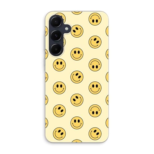 Case Company.® - Samsung Galaxy A55 Handyhülle - Smiley N°2 - Silikon Handyhülle - Schutz für alle Seiten und Bildschirmrand von Case Company.