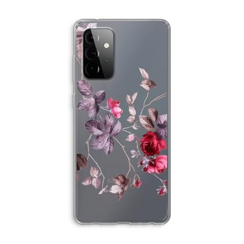 Case Company.® - Samsung Galaxy A72 Handyhülle - Schöne Blumen - Silikon Handyhülle - Schutz für alle Seiten und Bildschirmrand von Case Company.