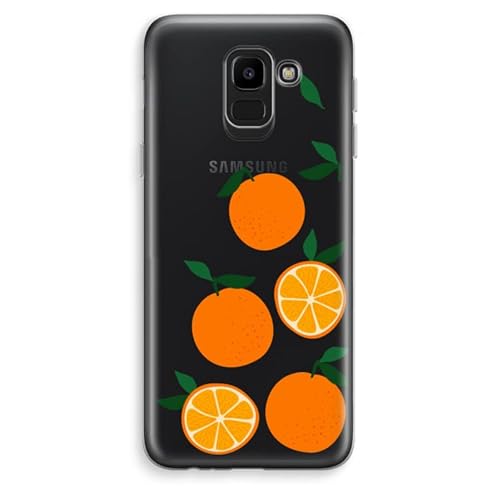Case Company.® - Samsung Galaxy J6 (2018) Handyhülle - Will You be My Clementine - Silikon Handyhülle - Schutz für alle Seiten und Bildschirmrand von Case Company.