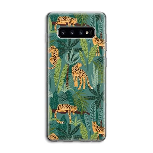 Case Company.® - Samsung Galaxy S10 4G Handyhülle - Leopard 2 - Silikon Handyhülle - Schutz für alle Seiten und Bildschirmrand von Case Company.