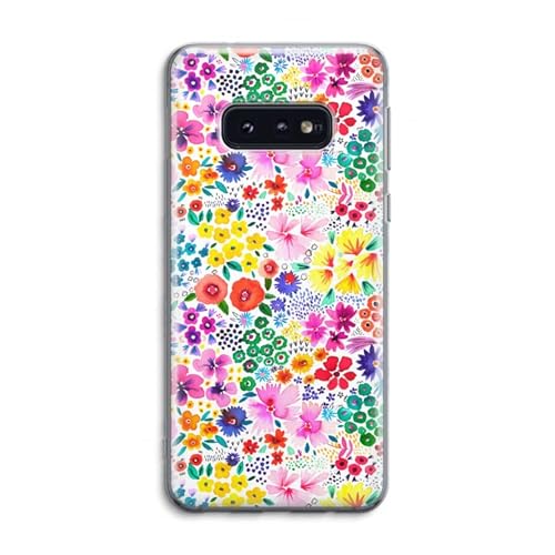 Case Company.® - Samsung Galaxy S10e Handyhülle - Little Flowers - Silikon Handyhülle - Schutz für alle Seiten und Bildschirmrand von Case Company.
