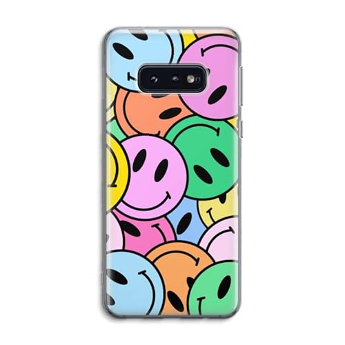 Case Company.® - Samsung Galaxy S10e Handyhülle - Smiley N°1 - Silikon Handyhülle - Schutz für alle Seiten und Bildschirmrand von Case Company.