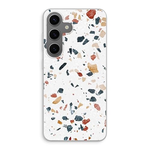 Case Company.® - Samsung Galaxy S24 Handyhülle - Terrazzo N°4 - Silikon Handyhülle - Schutz für alle Seiten und Bildschirmrand von Case Company.