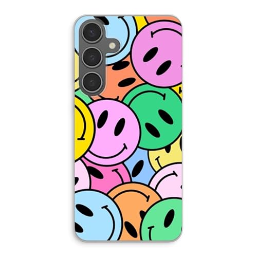 Case Company.® - Samsung Galaxy S24 Plus Handyhülle - Smiley N°1 - Silikon Handyhülle - Schutz für alle Seiten und Bildschirmrand von Case Company.