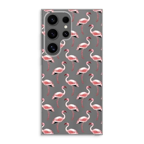 Case Company.® - Samsung Galaxy S24 Ultra Handyhülle - Flamingo grün - Silikon Handyhülle - Schutz für alle Seiten und Bildschirmrand von Case Company.