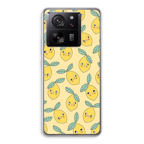 Case Company.® - Xiaomi 13T Pro Handyhülle - Zitronen - Silikon Handyhülle - Schutz für alle Seiten und Bildschirmrand von Case Company.