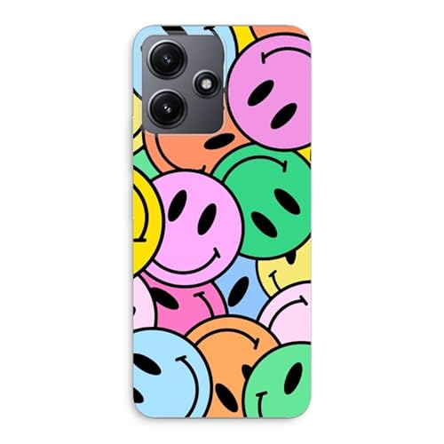 Case Company.® - Xiaomi Redmi 12 Handyhülle - Smiley N°1 - Silikon Handyhülle - Schutz für alle Seiten und Bildschirmrand von Case Company.
