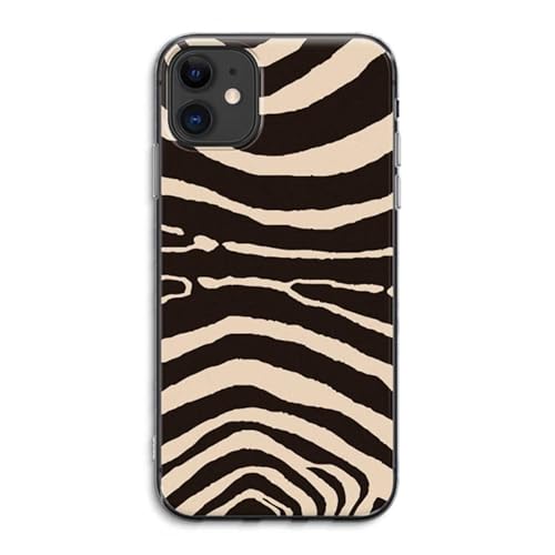 Case Company.® - iPhone 11 Handyhülle - Arizona Zebra - Silikon Handyhülle - Schutz für alle Seiten und Bildschirmrand von Case Company.