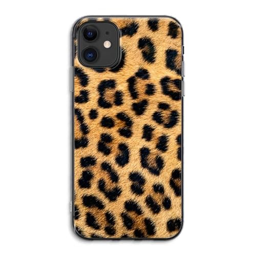 Case Company.® - iPhone 11 Handyhülle - Leopard - Silikon Handyhülle - Schutz für alle Seiten und Bildschirmrand von Case Company.